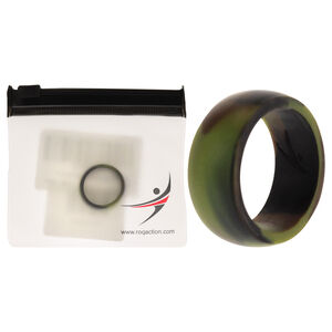 Silicone Wedding Ring - Camo by ROQ for Men - 7 mm Ring